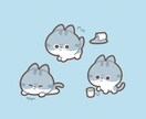 ゆるい動物のヘッダー描きます 表情差分3つの動物ヘッダーお描きいたします◎ イメージ3