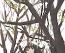 背景あり一枚絵を作成します 自然背景＋キャラクターで印象に残る一枚に仕上げます イメージ8