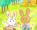 絵本の表紙絵・挿絵をお描きします 温かみある手描き風のタッチで物語を彩ります！ イメージ5