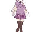 即日納品可能で、可愛いイラスト描きます 目を引く可愛い女の子書きます！ イメージ4