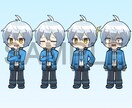 SDキャラクターを制作いたします 配信・グッズなどで使用できるデフォルメイラストを制作します。 イメージ3