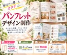 安くて高品質なパンフレットを作成します ご自身の参考画像もブラッシュアップできます★ イメージ1