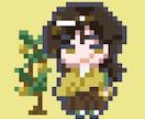 デフォルメドット絵描きます かわいいSDキャラ・ミニキャラのドット絵を作成します イメージ3