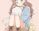 ふんわり優しいタッチでアイコンを制作いたします 新しいアイコンに変えたいなぁとお考えでしたらお任せください イメージ4