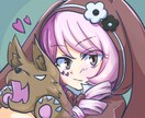 アイコンイラストやミニキャラ描きます TRPGやSNSのアイコン、配信画面に彩りを与えるミニキャラ イメージ9