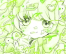 ゆめかわなイラストアイコンを描きます ふわふわな絵柄の可愛いアイコンを描きます！ イメージ3
