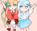 ふんわりかわいい一枚絵・立ち絵をお描きします 一枚絵、立ち絵・などご希望に合わせてお描きします！ イメージ3