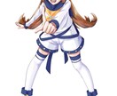 ご希望に沿ったイラストを制作します サムネイル、TRPGの立ち絵などにお使いください。 イメージ2