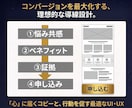 売れる導線までデザインするLPを制作します 構成・文章まで全部込み・PCスマホ対応・初稿7日以内 イメージ4