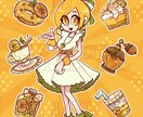 商用利用可！デフォルメキャラクターの制作をします 個性豊かな絵柄でオンリーワンな作品をお届けします！ イメージ7