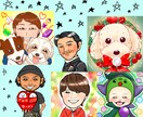かわいくホッとするデジタル似顔絵描きます 自分用プレゼント用、用途は様々！ イメージ6