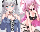 商用利用可能な1枚絵を制作します IRIAMライバーさんやvtuberさんにおすすめ！ イメージ4
