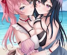 可愛い女の子のイラストを制作します Xフォロワー2万人超えイラストレーターがイラスト制作をします イメージ1
