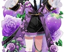 キャラクターデザイン、立ち絵の作成を致します Vtuber立ち絵、IRIAM、ゲーム用立ち絵等描きます！ イメージ7