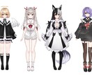 イラスト、Vtuber用イラストなどの制作をします お気軽にご相談、ご連絡くださいませ。 イメージ1