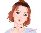 リアルだけどかわいい♡漫画風な似顔絵描きます 大切な記念日、プレゼント、思い出に！ イメージ3