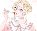 カワイイ女の子を描きます youtube動画イラスト 経歴有 イメージ2
