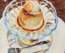 油絵のようなクレヨン画描きます 重厚で深みのある絵画を置いてみませんか イメージ2