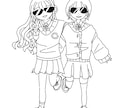 ポップでシンプルなイラストをお描きします SNSなどのアイコンに！ポップ可愛いイラストを制作します イメージ2