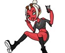 キャラクターデザインします カートゥンのような絵のタッチのキャラクターデザインをします イメージ3