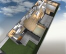 簡易外観パース含めた住宅の間取りプラン作成致します 女性建築士が間取りプランをご提案させていただきます イメージ6