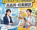 ビジネスメールから日常会話まで相手に合わせ翻訳ます 英米の院卒プロが担当。自然な英語をお届けします イメージ1