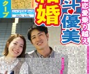 世界に１つだけの結婚新聞をお作りします アンケートに答えるだけ‼即レス‼短納期‼プロデザイナー編集‼ イメージ2