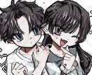 ご希望にそったカップルイラストを描きます あなたのためのイラストを描きます イメージ3