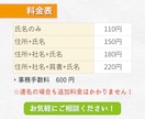 毛筆手書きで封筒・はがきの宛名書きをいたします 手紙、挨拶状、年賀状…すべて現役筆耕士におまかせください！ イメージ6