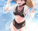 立ち絵イラスト承ります シンプルな立ち絵イラストです。背景等は、追加料金で対応します イメージ2