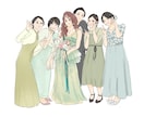 3枠まで格安♪お気に入りの写真をイラストにします ウェルカムボードやロック画面に♪プレゼントにも喜ばれます♡ イメージ2
