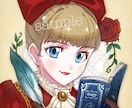 レトロなアニメ絵本風♪アイコンイラストお描きします あなたの唯一無二の個性を引き立てます。 イメージ3