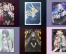 同人誌装丁デザイン（入稿データまで対応）いたします 表紙＋タイトルロゴ制作（実績紹介あり） イメージ5