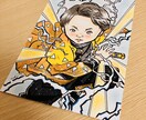 あなたの思い出を似顔絵という形にします 特別な記念日を温かみのある似顔絵に イメージ3