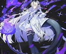 魅力的なキャラクターイラスト・一枚絵を制作します キャラクターを引き立てる構図・光にこだわって仕上げます イメージ5
