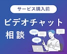 購入前にビデオチャットで相談を受け付けます テキストではなく、ビデオチャットで相談したい方へ イメージ1
