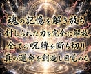 限界突破ソウルリブート◆インプラント解除します アカシックレコードの全記録を書き換え至高の運命を覚醒させます イメージ3