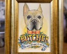 世界に一つの原画、かわいいペットの似顔絵描きます 肖像画のようなリアルな絵を飾りませんか？ イメージ5