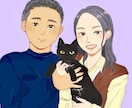ペットの似顔絵オーダーお受けします お写真をもとにデジタルイラストを作成いたします イメージ5