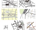 ★WEB用地図・紙媒体地図★地図チラシ名刺の地図を作成します! イメージ2