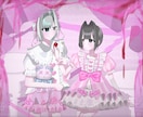 イラストやアイコンを描きます 甘苦く、怖萌えたっぷりな世界観をお届け ♪ イメージ3