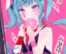 商用OK キラキラしたイラストを描きます アイコン、立ち絵、サムネ、動画内イラスト等描きます イメージ2