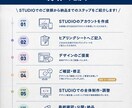 STUDIOで価格を抑えた高品質なLPを制作します 初めてのHP制作でも安心！個人事業主様向けの高品質LP制作！ イメージ5