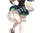 配信などでお使いになる立ち絵や1枚絵などを描きます YouTubeや配信活動に使えるイラスト描きます イメージ3
