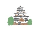 手書きでシンプルな建物や建造物の絵を描きます パンフレットやチラシにぜひご活用ください！ イメージ9