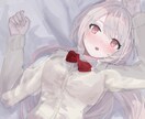 高クオイラストを早く安く描かせて頂きます 一枚絵ならなんでも！アイコン、サムネ等…女の子が得意です！ イメージ1