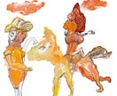 イタチョコラショウがお店お部屋を変える絵画描きます 独特なセンスで知られる絵が日常空間を夢の世界に変えます イメージ1