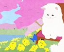絵本のような温かみのあるイラストを描きます お部屋のポイントにも、特別なプレゼントにも イメージ7
