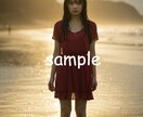 雰囲気のある生成AI画像作成します 光にこだわったポートレート風の画像生成AIを提供 イメージ1