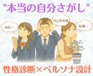 自己肯定感UP！”本当の自分探し”をサポートします ”本当の自分”を見失ってませんか？ペルソナで具現化しましょう イメージ1